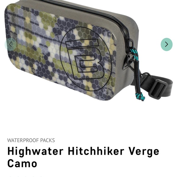 NWOT Highwater Hitchhiker Verge Camo Crossbody Bag - Picture 1 of 5
